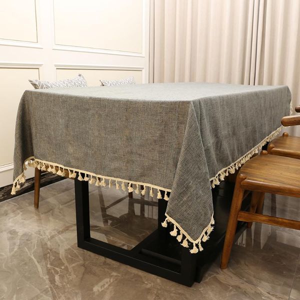 table cloth cotton linen tablecloth home decorative tassel cover gray rectangular tablecloths for wedding birthday party
table cloth cotton linen tablecloth home decorative tassel cover gray rectangular tablecloths for wedding birthday party