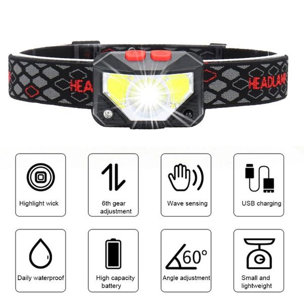 headlamps 80000lm usb led headlight rechargeable waterproof torch riding sensor cob for night fishing camping us/eu plug
headlamps 80000lm usb led headlight rechargeable waterproof torch riding sensor cob for night fishing camping us/eu plug