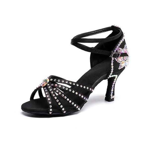 guyawax women party dance shoes satin shining rhinestones soft bottom latin woman salsa sandals, Black
guyawax women party dance shoes satin shining rhinestones soft bottom latin woman salsa sandals, Black