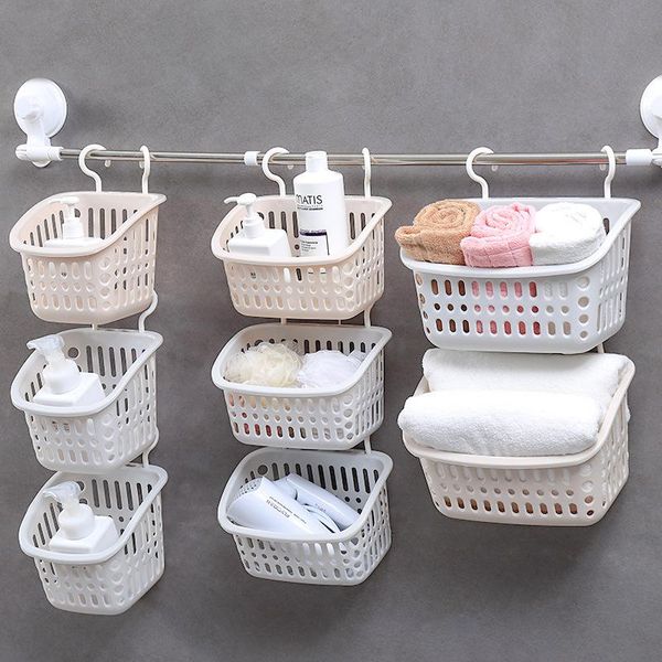 plastic multi-function hanging shower basket with handle for bathroom kitchen home drain storage holder sundries baskets
plastic multi-function hanging shower basket with handle for bathroom kitchen home drain storage holder sundries baskets