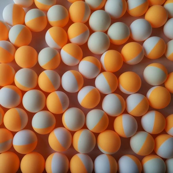 100pcs/pack 3stars professional table tennis ball white orange double color 40+ material trainning pong balls bag pack
100pcs/pack 3stars professional table tennis ball white orange double color 40+ material trainning pong balls bag pack