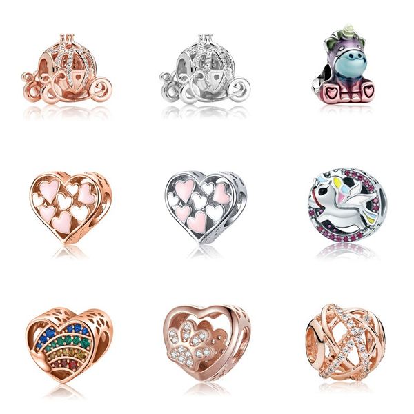 fits pandora bracelets 20pc princess pumpkin car unicorn heart crystal dangle silver charms bead for women making diy european necklace jewe, Black
fits pandora bracelets 20pc princess pumpkin car unicorn heart crystal dangle silver charms bead for women making diy european necklace jewe, Black