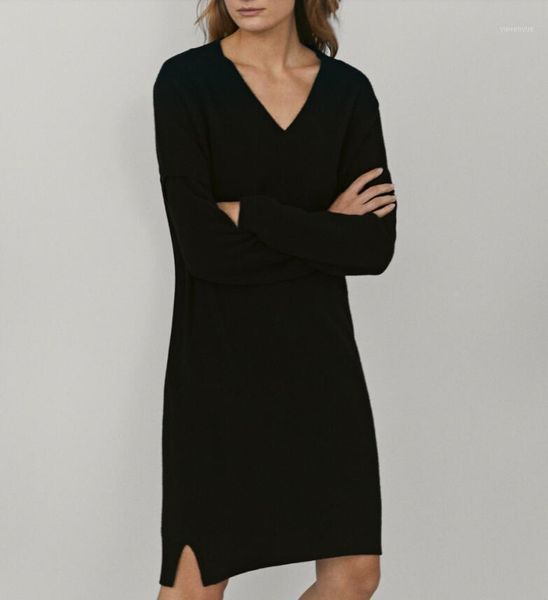 casual dresses women dress 2021 autumn and winter v-neck ladies mini, Black;gray
casual dresses women dress 2021 autumn and winter v-neck ladies mini, Black;gray