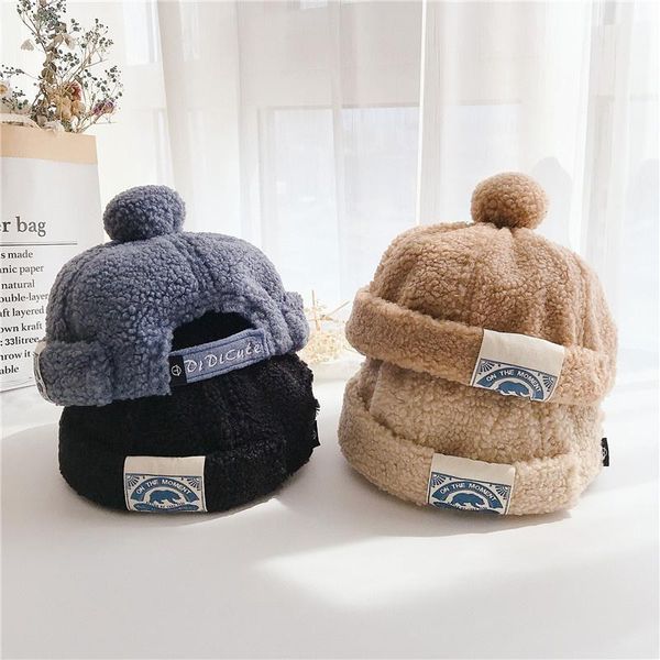 caps & hats pure color children's label plush ball melon cap chinese landlord hat fashion baby flannel warm, Yellow
caps & hats pure color children's label plush ball melon cap chinese landlord hat fashion baby flannel warm, Yellow