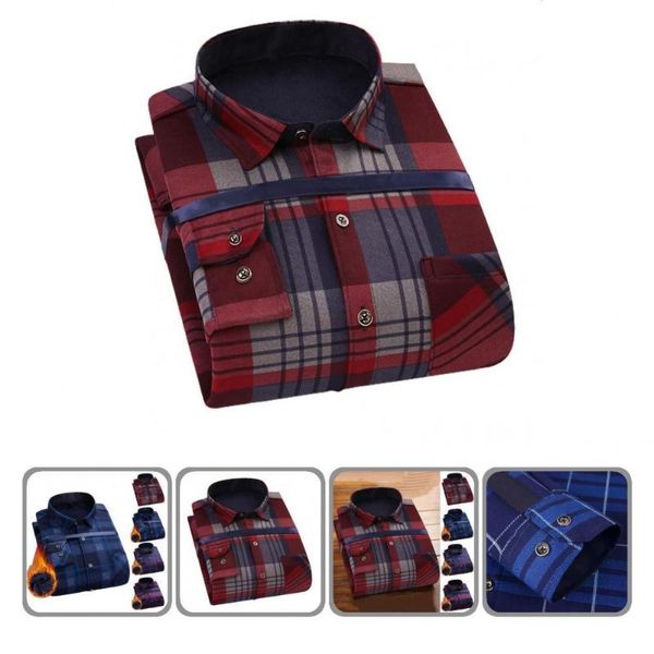men's casual shirts single-breasted terrific buttons winter shirt lapel autumn long sleeve for office, White;black
men's casual shirts single-breasted terrific buttons winter shirt lapel autumn long sleeve for office, White;black