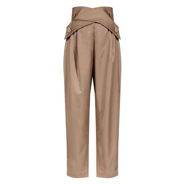 women's pants & capris pyjtrl women high waist slices cross casual lanes ruched loose pants straight r6ti, Black;white
women's pants & capris pyjtrl women high waist slices cross casual lanes ruched loose pants straight r6ti, Black;white