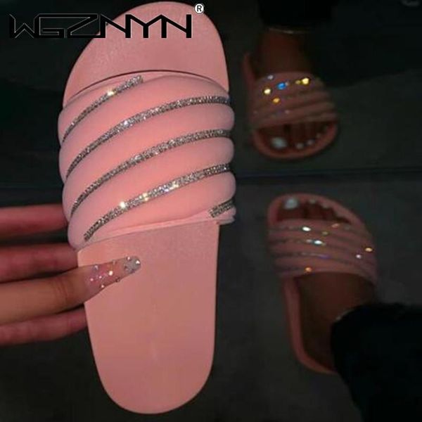 women girls crystal style casual sandals slippers beach shoes flip flops sandalias mujer flat for, Black
women girls crystal style casual sandals slippers beach shoes flip flops sandalias mujer flat for, Black