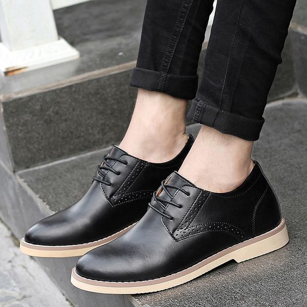 casual sneaker mens causal shoes sapato masculino zapatos casuales sneakers men chinese sapatos fashion mens leather, Black
casual sneaker mens causal shoes sapato masculino zapatos casuales sneakers men chinese sapatos fashion mens leather, Black