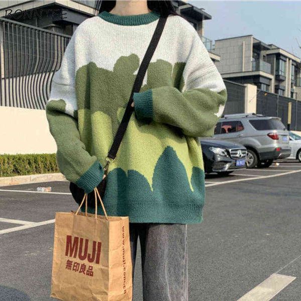 sweaters women vintage loose o-neck patchwork lazy fashion student lovely feminino pullovers japanese style autumn knitting new, Black
sweaters women vintage loose o-neck patchwork lazy fashion student lovely feminino pullovers japanese style autumn knitting new, Black