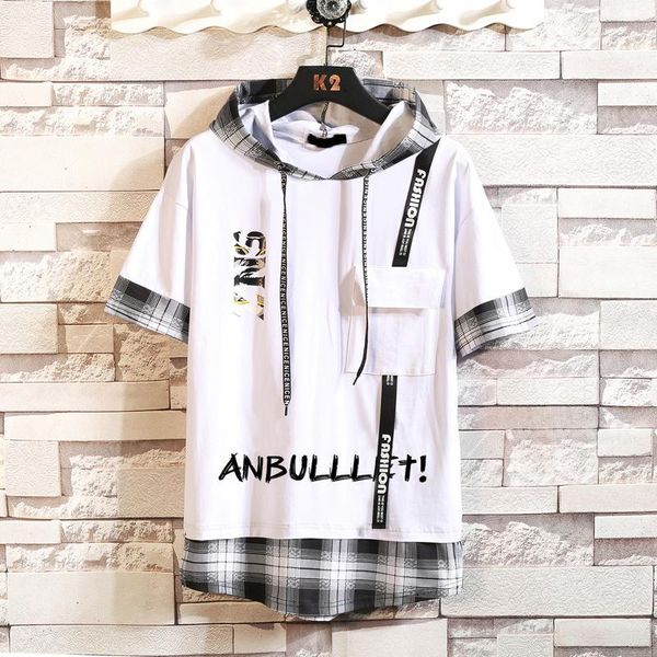 men's t-shirts classic mens tees summer ribbon hooded hip hop short sleeve t-shirt fashion high streetwear harajuku m-3xl, White;black
men's t-shirts classic mens tees summer ribbon hooded hip hop short sleeve t-shirt fashion high streetwear harajuku m-3xl, White;black