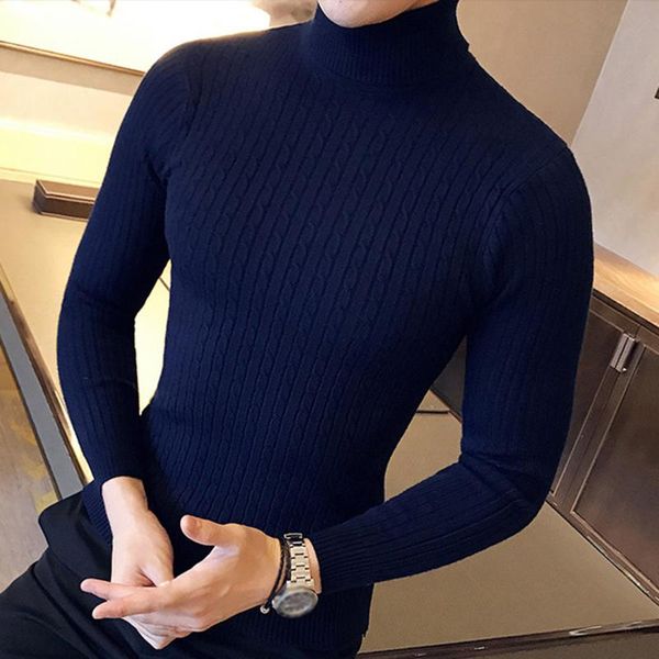 men's sweaters 2021 autumn winter men's sweater turtleneck solid color casual slim-fit knitted pullovers, White;black
men's sweaters 2021 autumn winter men's sweater turtleneck solid color casual slim-fit knitted pullovers, White;black