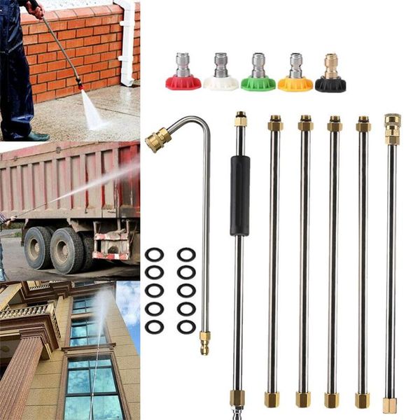 watering equipments pressure washer extension spray nozzle tips adapter o-rings wand lance 1/4'' quick connect cleaning for karche
watering equipments pressure washer extension spray nozzle tips adapter o-rings wand lance 1/4'' quick connect cleaning for karche