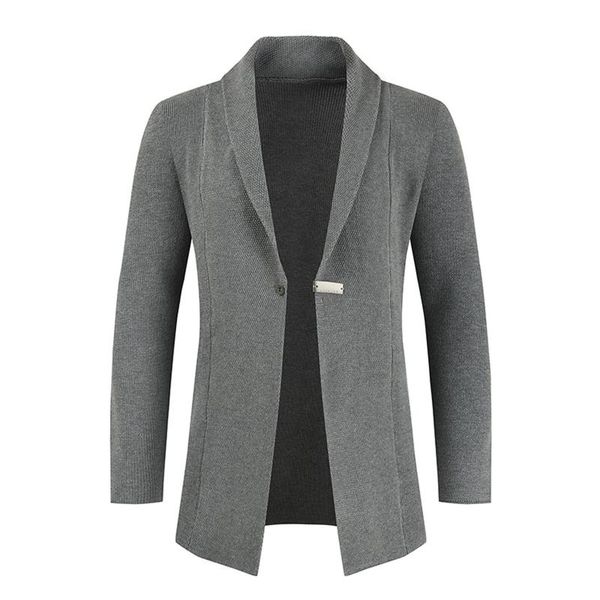 men's sweaters men sweater cardigan mid length lapel single button cardigans autumn winter mens lightweight knit knitwear #t2g, White;black
men's sweaters men sweater cardigan mid length lapel single button cardigans autumn winter mens lightweight knit knitwear #t2g, White;black