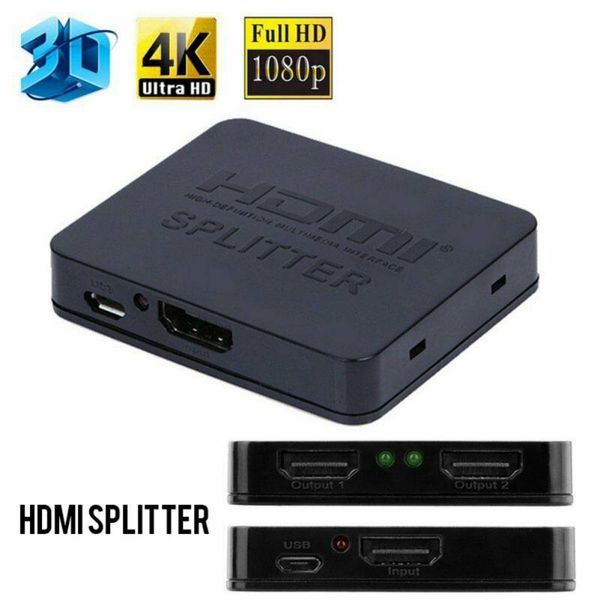 audio cables & connectors 1080p 1 input 2 output splitter way switch box hub support full 4k hd 3d
audio cables & connectors 1080p 1 input 2 output splitter way switch box hub support full 4k hd 3d