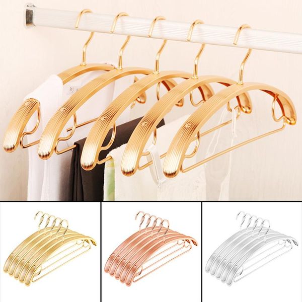 hangers & racks 5pcs/set no shoulder marks hanger aluminum alloy household space saving non-slip cloth for sweater coat pants shirt
hangers & racks 5pcs/set no shoulder marks hanger aluminum alloy household space saving non-slip cloth for sweater coat pants shirt