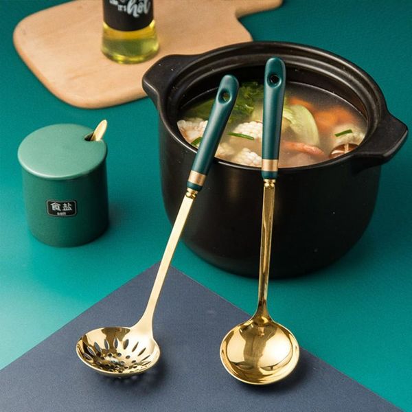 spoons stainless steel spoon with ceramics long handle anti-scalding family soup kitchen cooking accessory
spoons stainless steel spoon with ceramics long handle anti-scalding family soup kitchen cooking accessory