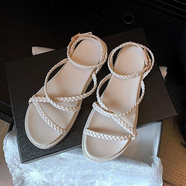 sandals breathable comfort shoes for women beach cross-shoes 2021 summer strappy heels open toe soft suit female beige flat low, Black
sandals breathable comfort shoes for women beach cross-shoes 2021 summer strappy heels open toe soft suit female beige flat low, Black