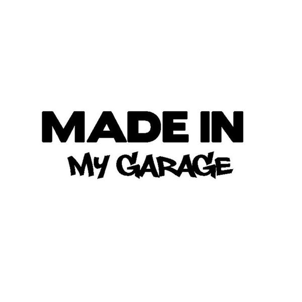 made in my garage letter styling cars sticker decal reflective sunscreen car motorcycle decoration accessories
made in my garage letter styling cars sticker decal reflective sunscreen car motorcycle decoration accessories