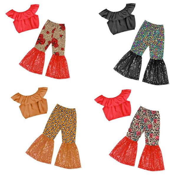 clothing sets 2pcs/set floral girls solid color sleeveless and leopard rose shorts children's gifts for kids, White
clothing sets 2pcs/set floral girls solid color sleeveless and leopard rose shorts children's gifts for kids, White