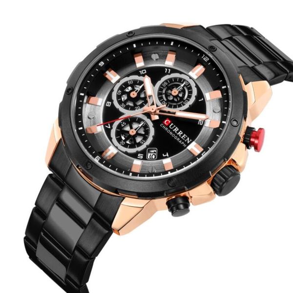 wristwatches men's curren fashion casual sports watches mens quartz stainless steel band wristwatch male clock reloj hombres, Slivery;brown
wristwatches men's curren fashion casual sports watches mens quartz stainless steel band wristwatch male clock reloj hombres, Slivery;brown