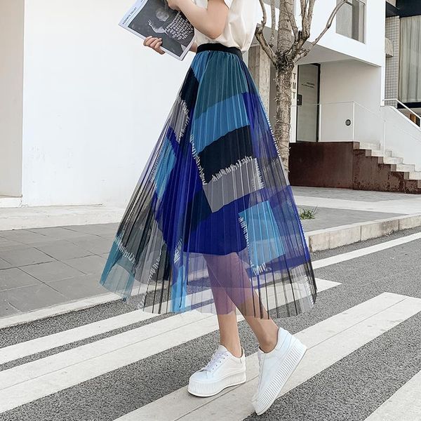 skirts tulle skirt womencolor matching mesh elastic high waist dancelong longcharming mid-length pleated princess, Black
skirts tulle skirt womencolor matching mesh elastic high waist dancelong longcharming mid-length pleated princess, Black