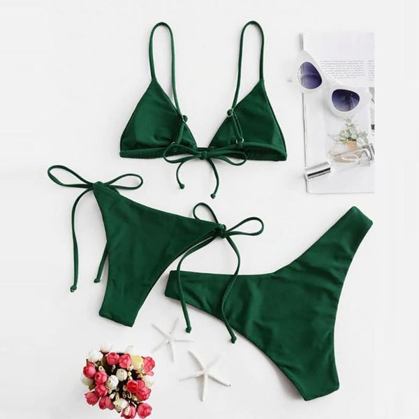 women's bikini solid set swimsuit three piece filled bra swimwear beachwearfashion fashion swimsuitball one-piece suits
women's bikini solid set swimsuit three piece filled bra swimwear beachwearfashion fashion swimsuitball one-piece suits