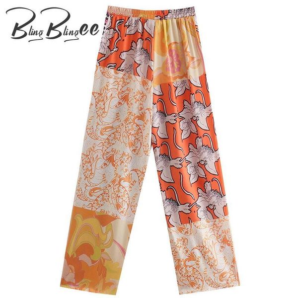 women's pants & capris blingblingee za 2021 woman traf summer thin style printed patchwork elastic high waist ankle length loose straig, Black;white
women's pants & capris blingblingee za 2021 woman traf summer thin style printed patchwork elastic high waist ankle length loose straig, Black;white
