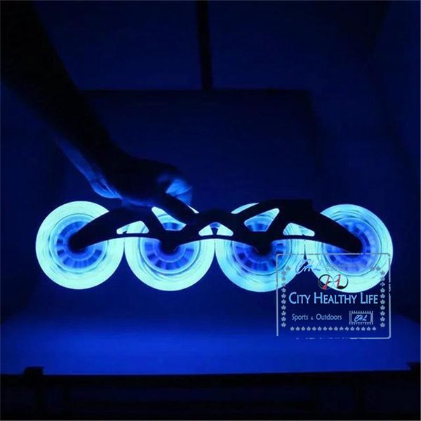 super bright led flash wheel for inline speed skating 90mm 100mm 110mm white green blue light night racing skateboarding
super bright led flash wheel for inline speed skating 90mm 100mm 110mm white green blue light night racing skateboarding
