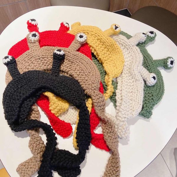 autumn and winter lovely snail eyes h woven wool cap parent-child versatile warm windproof ear black friday deals, Blue;gray
autumn and winter lovely snail eyes h woven wool cap parent-child versatile warm windproof ear black friday deals, Blue;gray