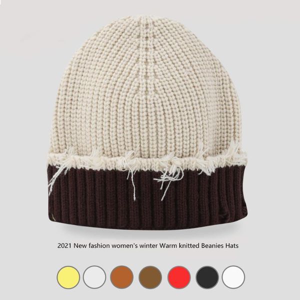 beanie/skull caps 2021 fashion women's winter hat with stitching color beanies female knitted soft striped cashmere beanie panama, Blue;gray
beanie/skull caps 2021 fashion women's winter hat with stitching color beanies female knitted soft striped cashmere beanie panama, Blue;gray