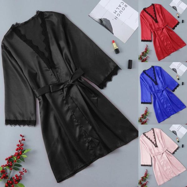 fashionable bud silk seduces bathrobe 2021 women's home casual five-point sleeve robe harajuku pajamas sleepwear, Black;red
fashionable bud silk seduces bathrobe 2021 women's home casual five-point sleeve robe harajuku pajamas sleepwear, Black;red
