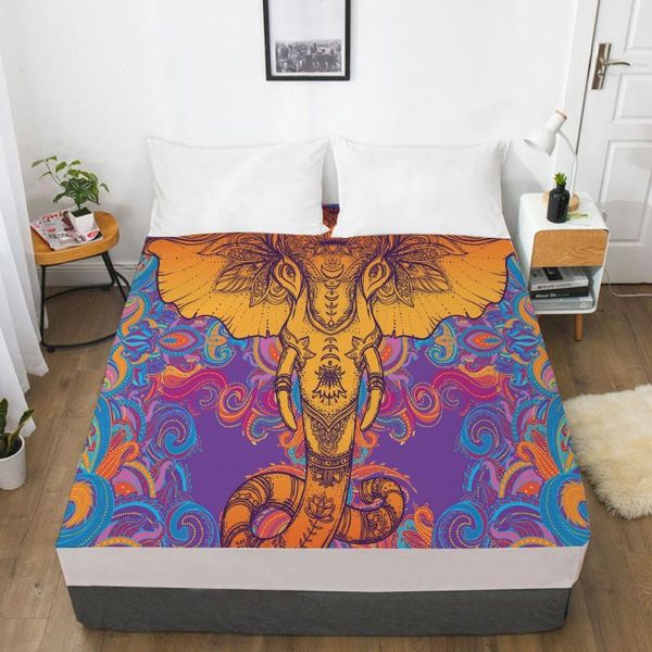 sheets & sets 3d bed on elastic band bed,1pcs fitted sheet 160x200/200x200,mattress cover.bedsheet bedding,bed linen bohemian elephant
sheets & sets 3d bed on elastic band bed,1pcs fitted sheet 160x200/200x200,mattress cover.bedsheet bedding,bed linen bohemian elephant