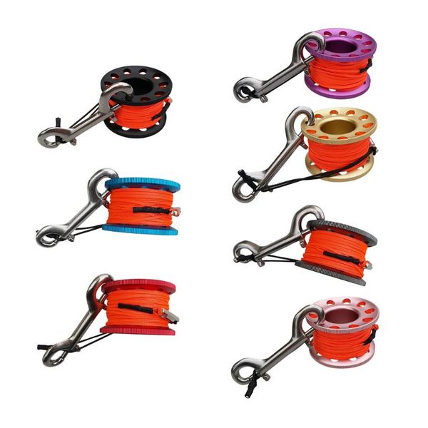 pool & accessories small compact scuba dive finger reel spool 15m line, safety clip gear equipment - various colors
pool & accessories small compact scuba dive finger reel spool 15m line, safety clip gear equipment - various colors