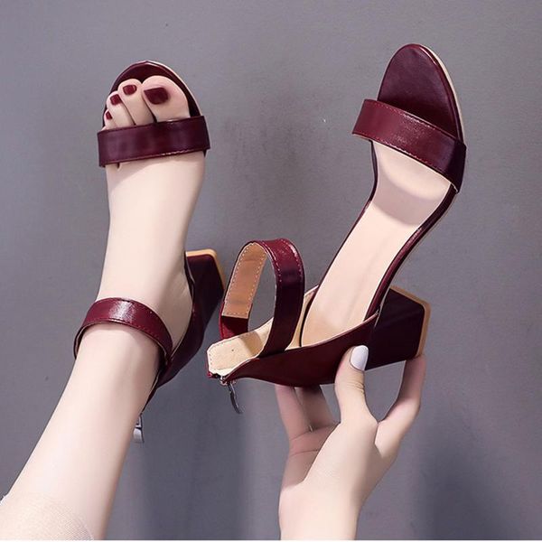 sandals women's versatile open-toe high-heeled summer ladies shoes with thick heel platform, Black
sandals women's versatile open-toe high-heeled summer ladies shoes with thick heel platform, Black