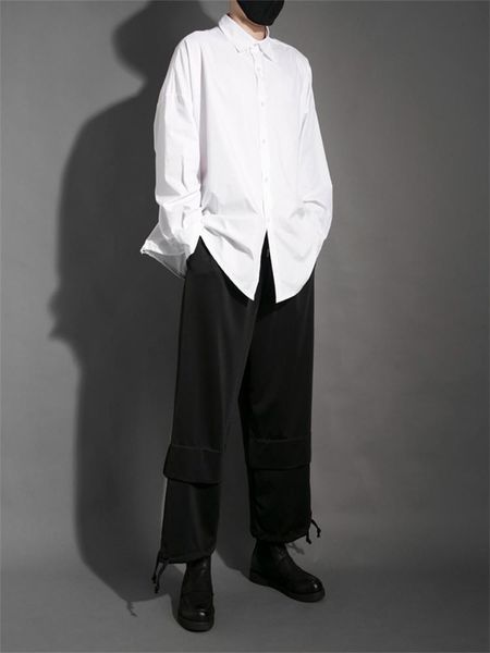 men's casual shirts long sleeve shirt spring and autumn pure color classic korean boutique daily leisure loose large, White;black
men's casual shirts long sleeve shirt spring and autumn pure color classic korean boutique daily leisure loose large, White;black