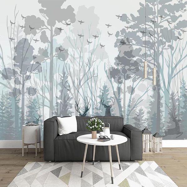 wallpapers custom wallpaper modern minimalist hand painted forest elk tree po wall murals living room tv sofa bedroom papel de parede 3d
wallpapers custom wallpaper modern minimalist hand painted forest elk tree po wall murals living room tv sofa bedroom papel de parede 3d