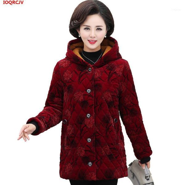 corduroy grandmother cotton jacket plus size 5xl winter middle-aged warm print hooded coat elderly women parkas w16641, Black
corduroy grandmother cotton jacket plus size 5xl winter middle-aged warm print hooded coat elderly women parkas w16641, Black