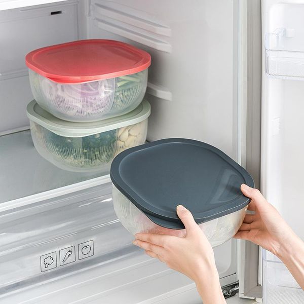 storage bottles & jars box detachable fresh keeping for kitchen drain design divided fruit vegetable green onion ginger garlic he
storage bottles & jars box detachable fresh keeping for kitchen drain design divided fruit vegetable green onion ginger garlic he
