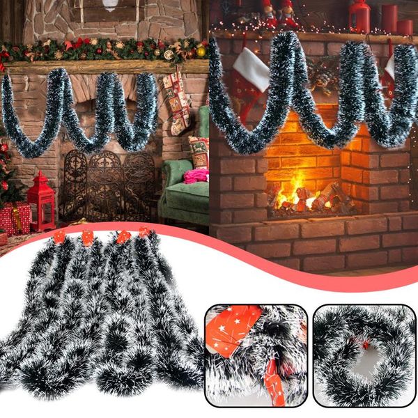 decorative flowers & wreaths 2m colorful christmas decoration bar ribbon garland tree ornaments dark green cane tinsel party supplies #
decorative flowers & wreaths 2m colorful christmas decoration bar ribbon garland tree ornaments dark green cane tinsel party supplies #