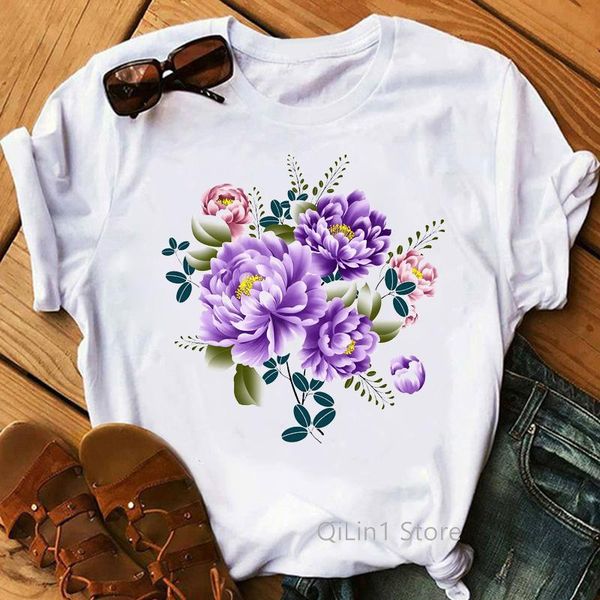 women's t-shirt vintage flowers print t shirt women lovely female summer clothes tumblr tshirt femme camisetas mujer 80s 90s tees, White
women's t-shirt vintage flowers print t shirt women lovely female summer clothes tumblr tshirt femme camisetas mujer 80s 90s tees, White