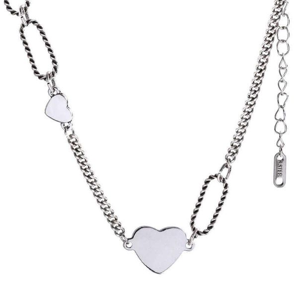 pendant necklaces brand jewellery retro love style small hip hop clavicle chain design female torque party necklace for women girls, Silver
pendant necklaces brand jewellery retro love style small hip hop clavicle chain design female torque party necklace for women girls, Silver