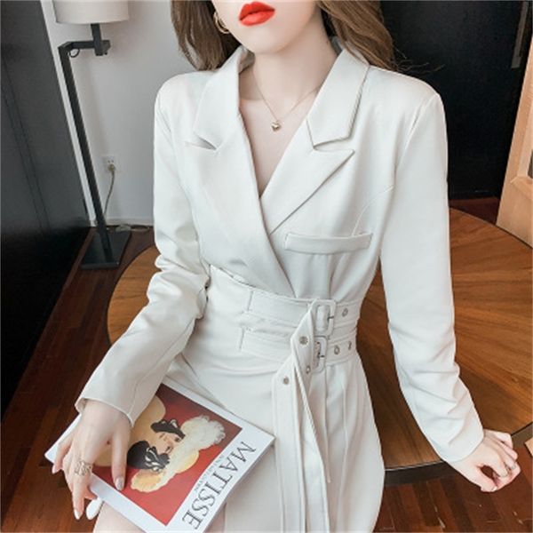 suit s dign sense of minority suit coat godds fan fried street thin temperament long sleeve lace up waist, White
suit s dign sense of minority suit coat godds fan fried street thin temperament long sleeve lace up waist, White