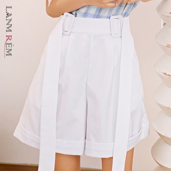 women wide leg white bandage shorts high waist loose fit fashion tide spring summer arrivals 2e1698 210507, White;black
women wide leg white bandage shorts high waist loose fit fashion tide spring summer arrivals 2e1698 210507, White;black