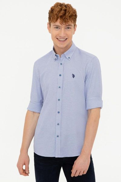 men's casual shirts original us. assn. shirt basic men cotton uspa logo slim fit long sleeve premium wear season fall winter 2021, White;black
men's casual shirts original us. assn. shirt basic men cotton uspa logo slim fit long sleeve premium wear season fall winter 2021, White;black