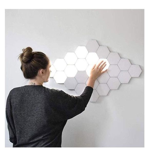 modern quantum lamp led night lights diy hexagon honeycomb modular touch sensitive light home decorative lighting wall
modern quantum lamp led night lights diy hexagon honeycomb modular touch sensitive light home decorative lighting wall