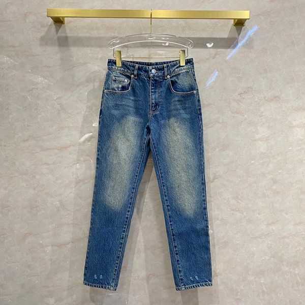 women's jeans office style straight for women summer 2021 high-end brand bleached high waist fashion ripped design slim jean pants, Blue
women's jeans office style straight for women summer 2021 high-end brand bleached high waist fashion ripped design slim jean pants, Blue