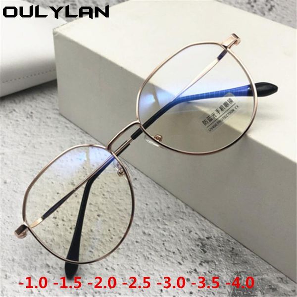 fashion sunglasses frames oulylan -1.0-1.5-2.0 to-4.0 metal finished myopia glasses men women anti blue light eyeglasses prescription shorts, Black
fashion sunglasses frames oulylan -1.0-1.5-2.0 to-4.0 metal finished myopia glasses men women anti blue light eyeglasses prescription shorts, Black