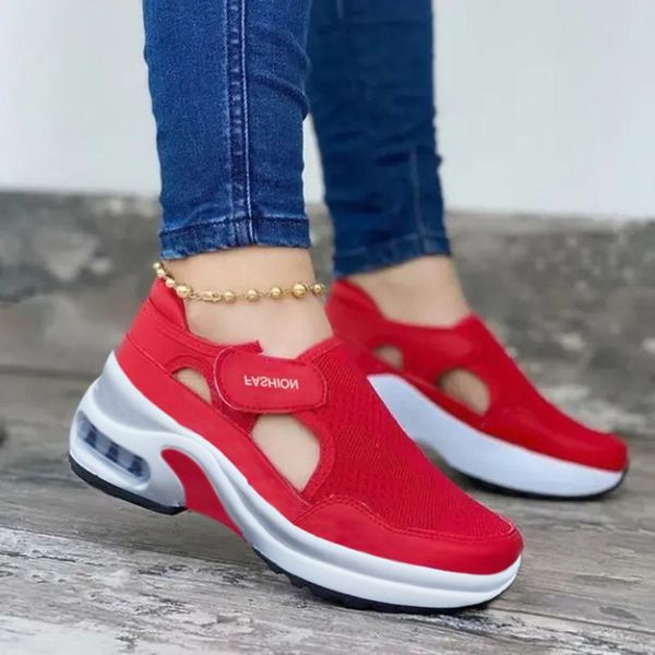 spring fashion platform sneakers women comfortable casual shoes lightweight lace-up breathable mesh woman tenis sandals, Black
spring fashion platform sneakers women comfortable casual shoes lightweight lace-up breathable mesh woman tenis sandals, Black