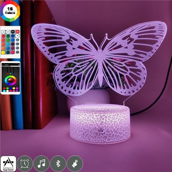 night lights beautiful butterfly animal light for baby children kids bedroom decoration vision 3d lamp desk xmas gifts toys
night lights beautiful butterfly animal light for baby children kids bedroom decoration vision 3d lamp desk xmas gifts toys