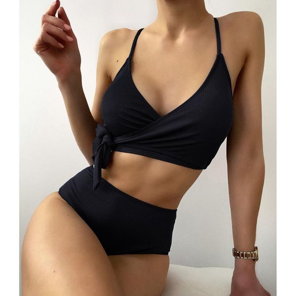 women's swimwear bikinis 2021 female brazilian swimsuit woman with high waist bikini define up summer beach wear, White;black
women's swimwear bikinis 2021 female brazilian swimsuit woman with high waist bikini define up summer beach wear, White;black
